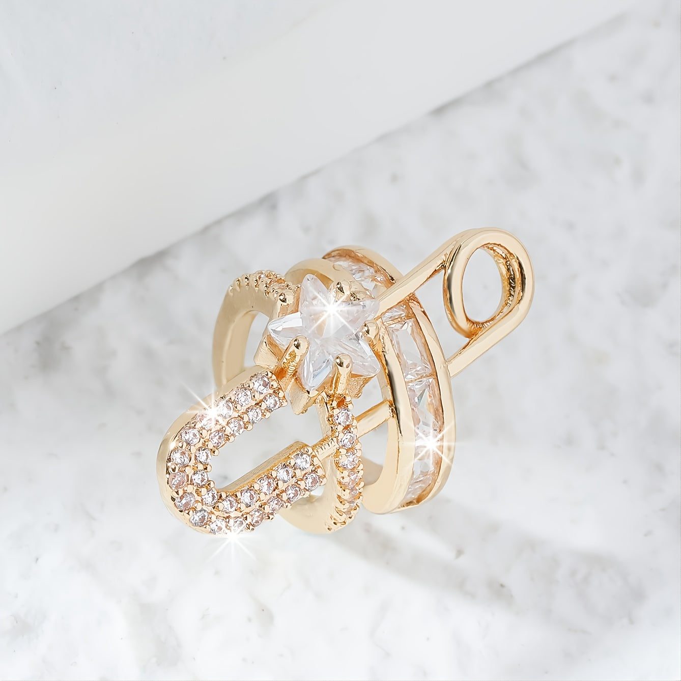 Star Pin Ear Cuff