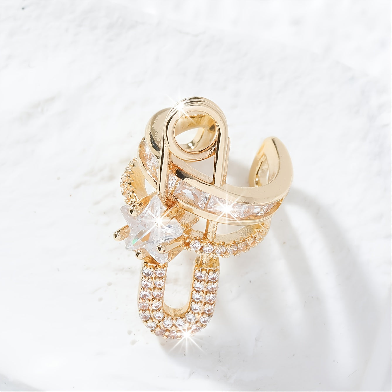 Star Pin Ear Cuff
