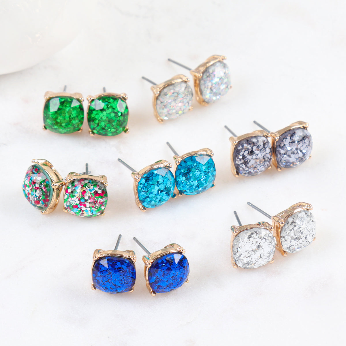 Stella Glitter Studs