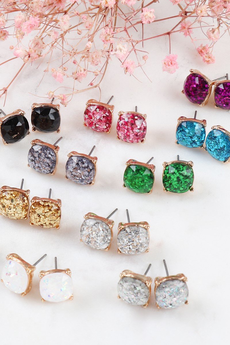 Stella Glitter Studs