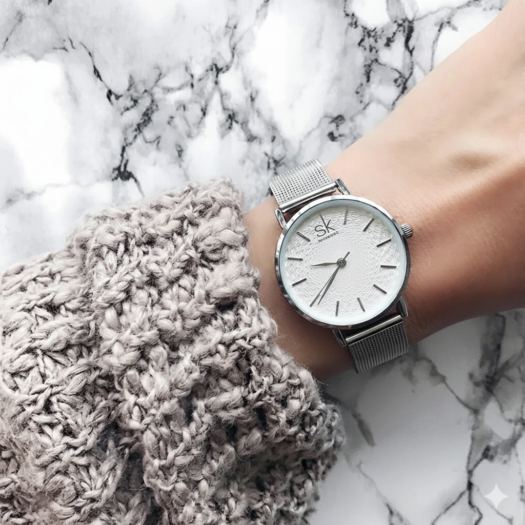 Slim Silver Charm