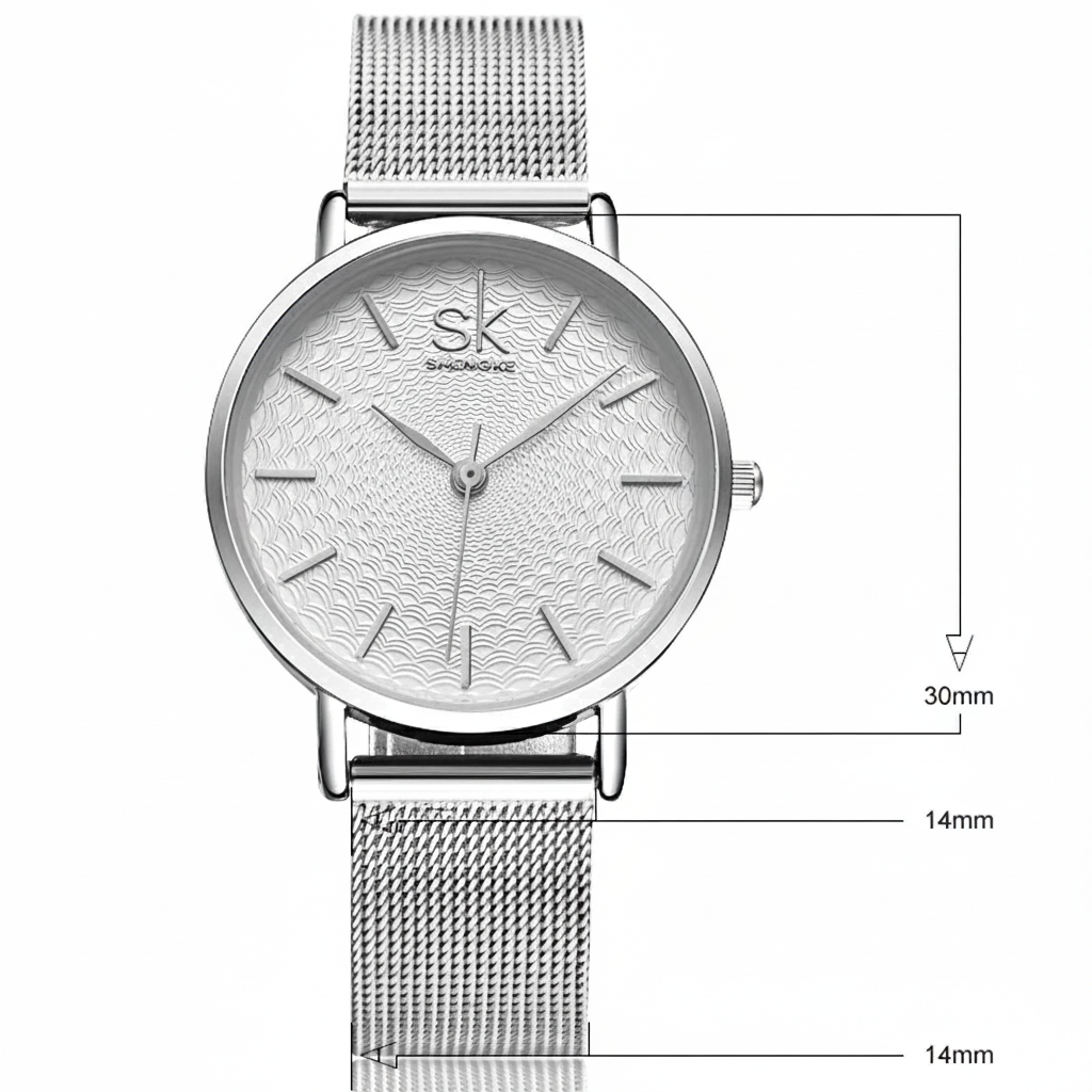 Slim Silver Charm