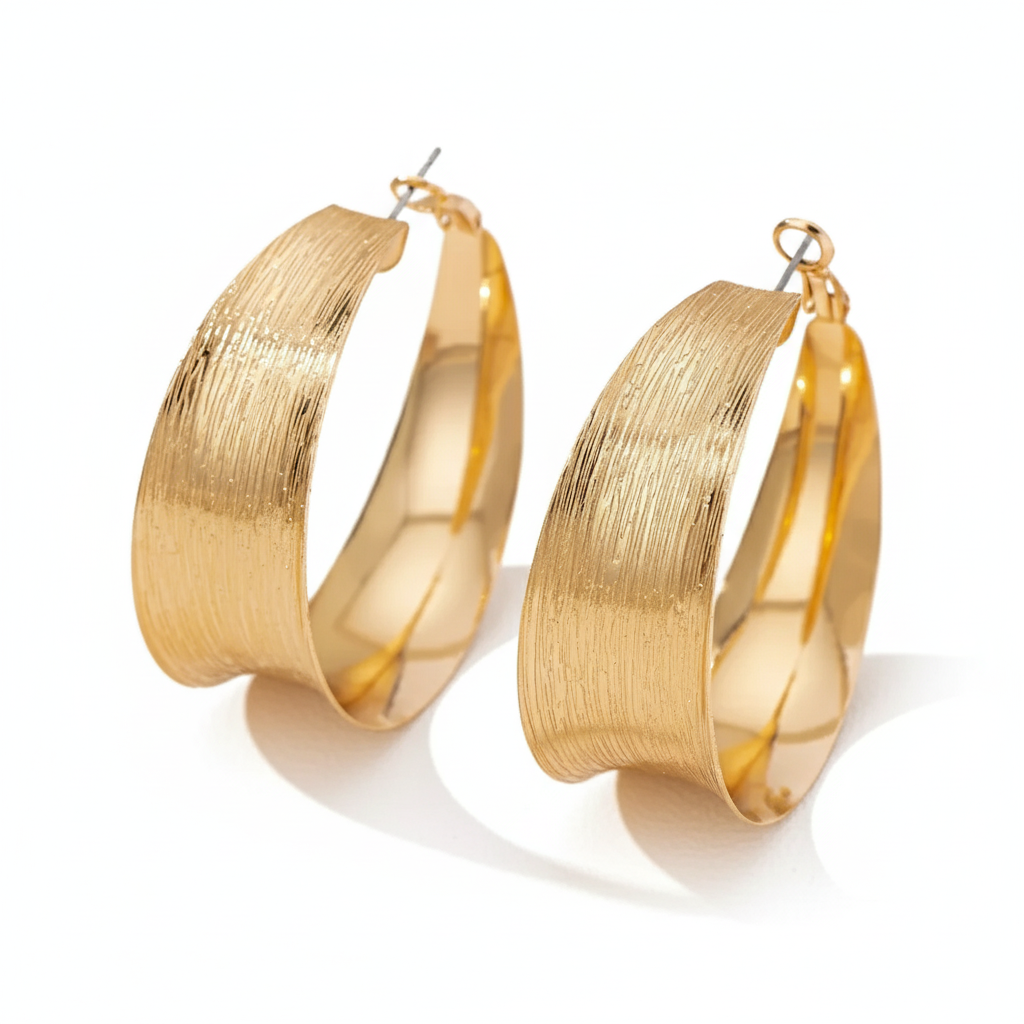 Livia Golden Hoops