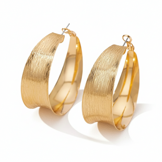 Livia Golden Hoops