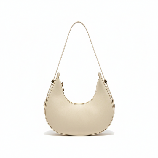 In Rome Portofino Hobo – Luxury PU Leather Shoulder Bag & Underarm Clutch Tote