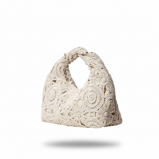 In Rome Positano Beach Tote – Handmade Boho Wicker-Style Bag for Summer Holidays