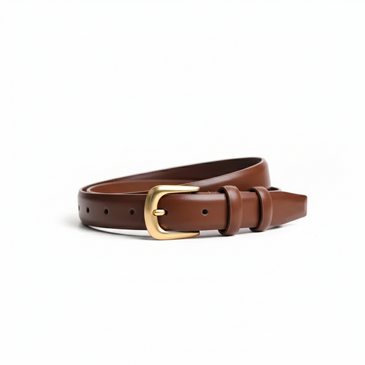 In Rome Capri Belt – PU Leather with Classic Pin Buckle