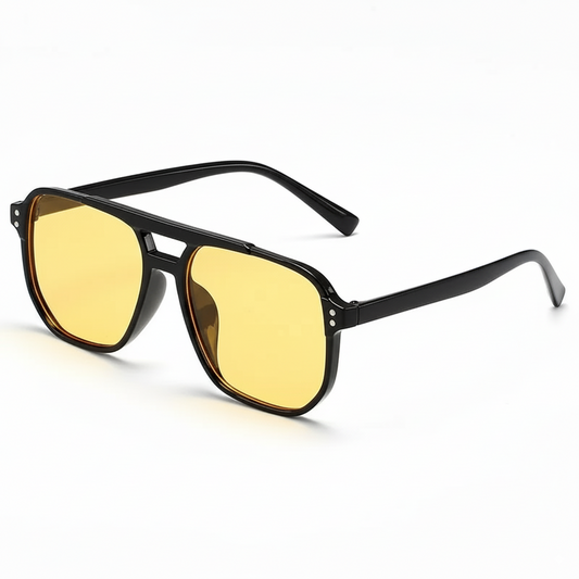 Vintage Square Sunglasses – Unisex
