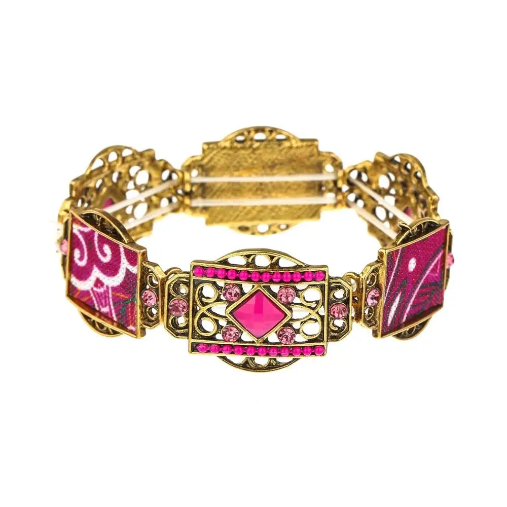 ✨ Bohemian Gypsy Coin Bracelet – Vintage Festival Statement Jewelry with Floral & Tribal Accents, Adjustable Metal Charm for Women