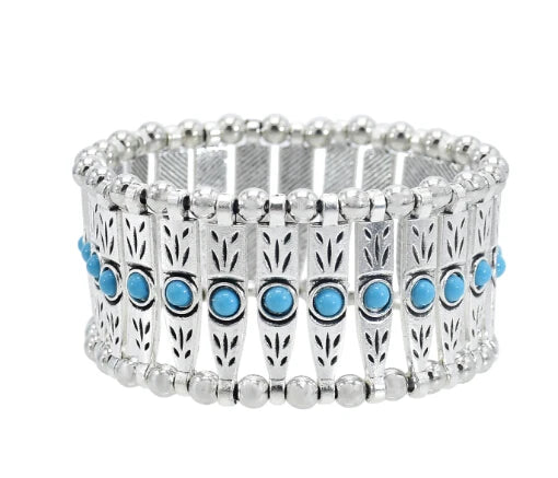 ✨ Bohemian Gypsy Coin Bracelet – Vintage Festival Statement Jewelry with Floral & Tribal Accents, Adjustable Metal Charm for Women