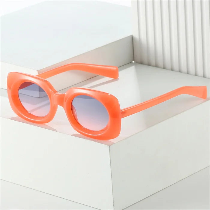 🌈 Trendsetting Jelly Gradient Sunglasses – UV400 Protection | Unisex Summer Must-Have