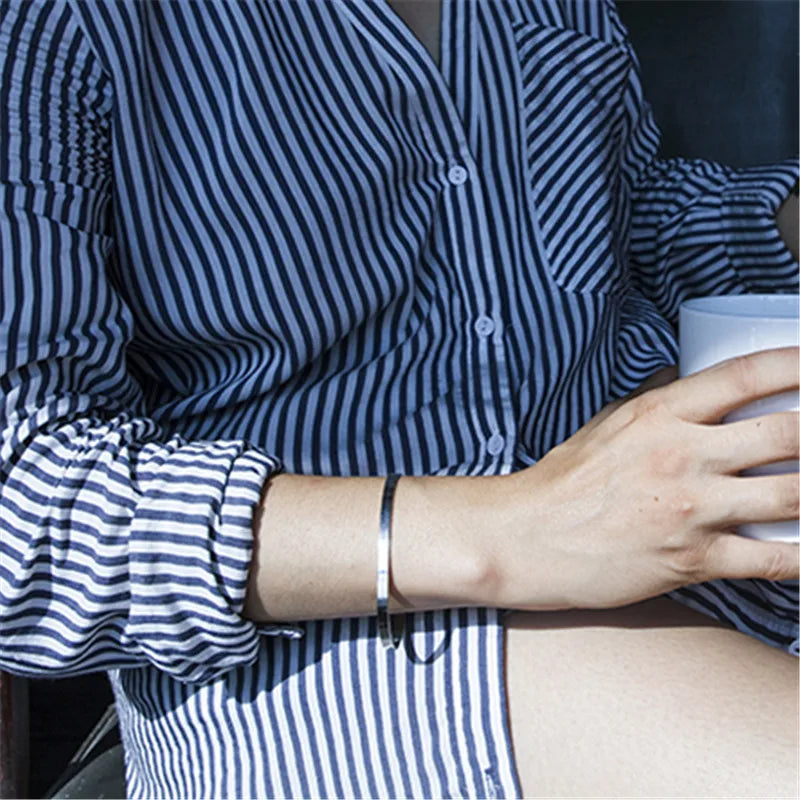 Trendy Geometric Bangle Bracelet