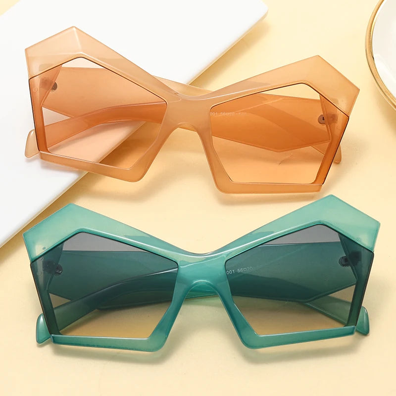 Polygon Cat Eye Shades