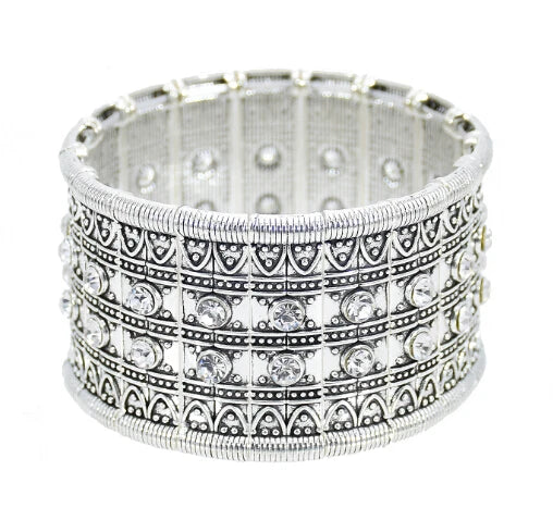 ✨ Bohemian Gypsy Coin Bracelet – Vintage Festival Statement Jewelry with Floral & Tribal Accents, Adjustable Metal Charm for Women