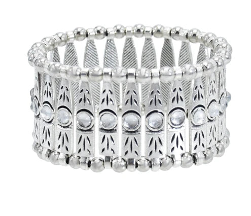 ✨ Bohemian Gypsy Coin Bracelet – Vintage Festival Statement Jewelry with Floral & Tribal Accents, Adjustable Metal Charm for Women