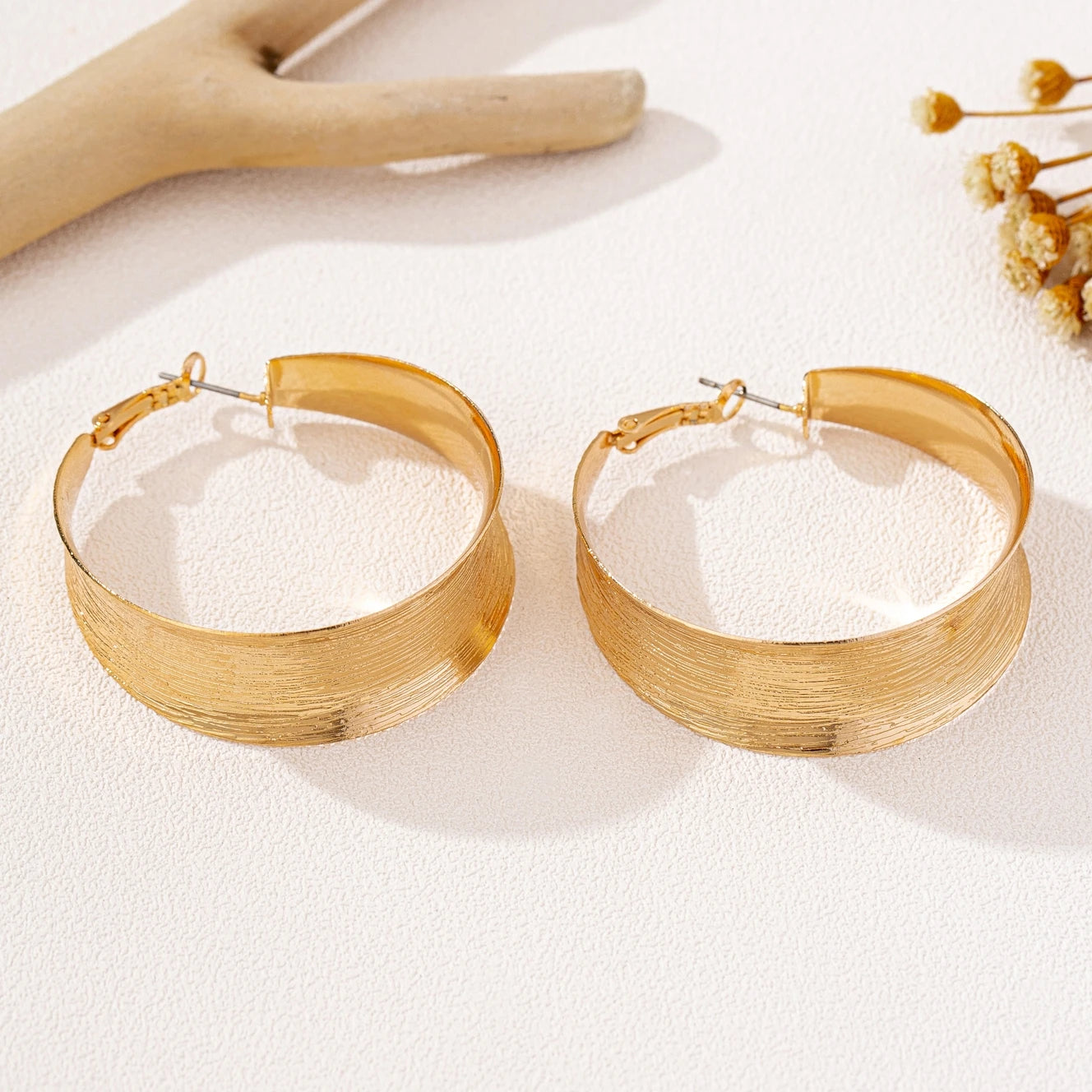 Livia Golden Hoops