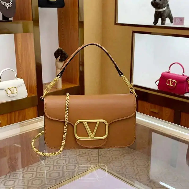 VM FASHION KISS Women’s Flap Shoulder Bag – PU Leather Crossbody with Lock Detail | Fashionable, Durable & Versatile