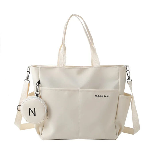 In Rome Kyoto Canvas Tote – Japanese-Inspired Shoulder & Crossbody Messenger Bag
