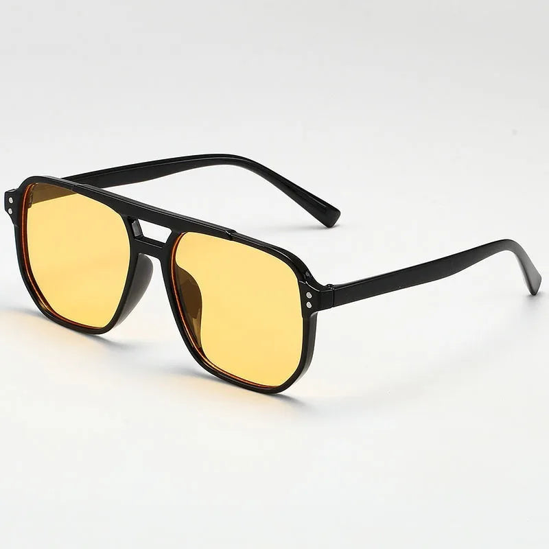 Vintage Square Sunglasses – Unisex