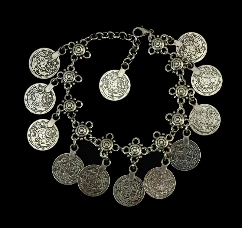 Bohemian Vintage Tassel & Bells Bracelet – Tribal Gypsy Statement Jewelry for Women