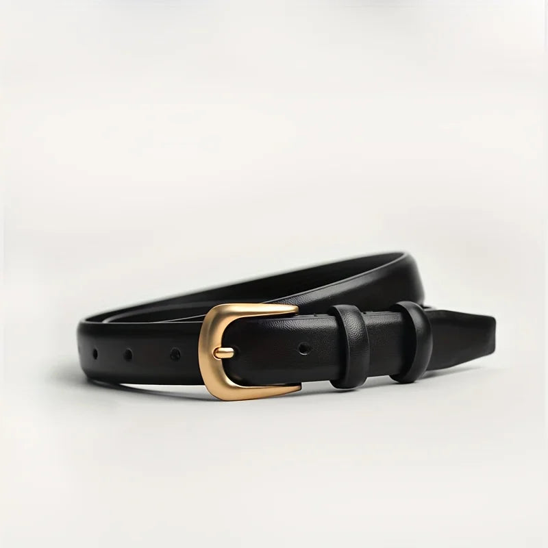 In Rome Capri Belt – PU Leather with Classic Pin Buckle