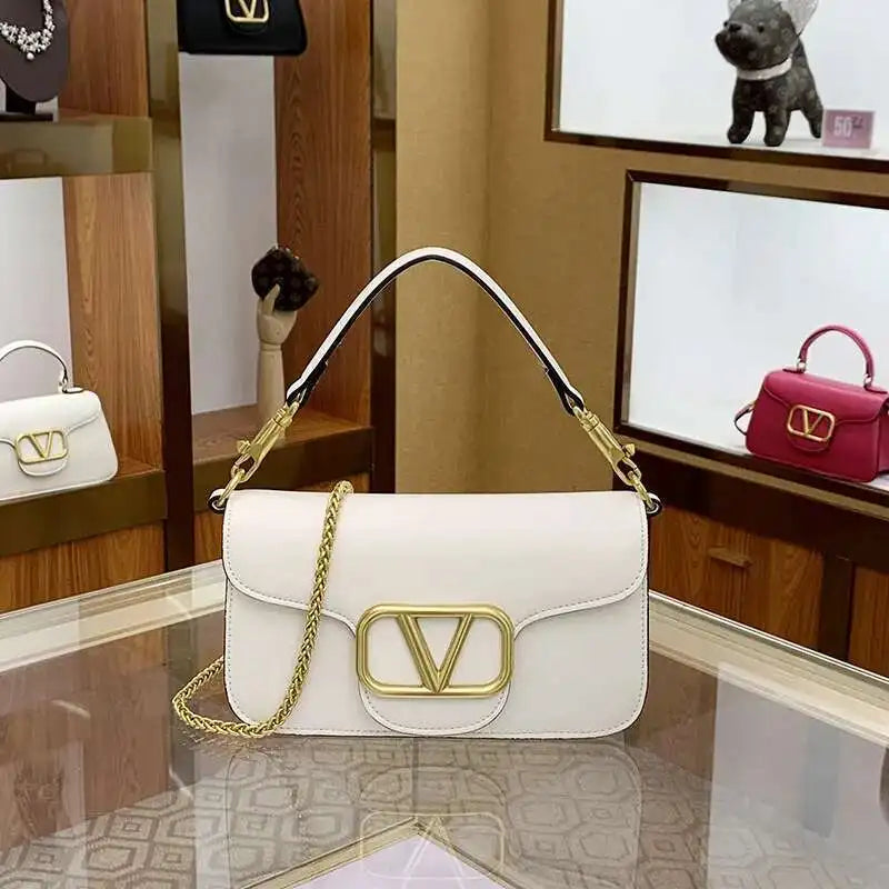 VM FASHION KISS Women’s Flap Shoulder Bag – PU Leather Crossbody with Lock Detail | Fashionable, Durable & Versatile