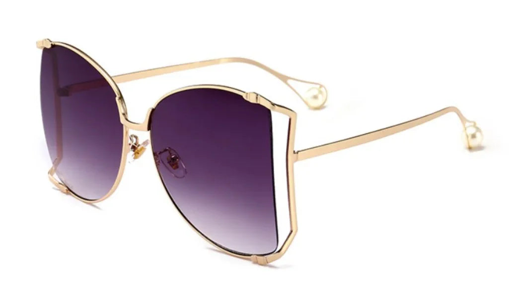 CCspace 45476 Oversize Square Sunglasses