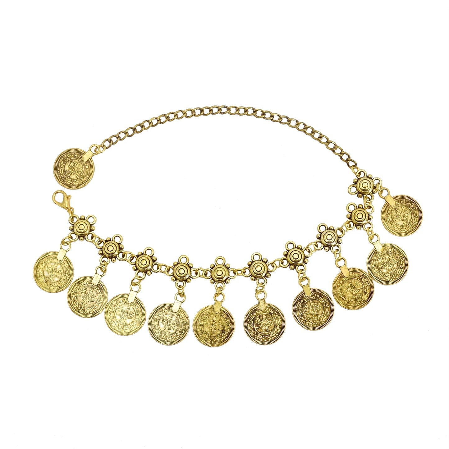 Bohemian Vintage Tassel & Bells Bracelet – Tribal Gypsy Statement Jewelry for Women