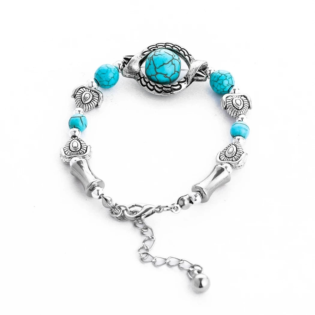 Bohemian Vintage Tassel & Bells Bracelet – Tribal Gypsy Statement Jewelry for Women