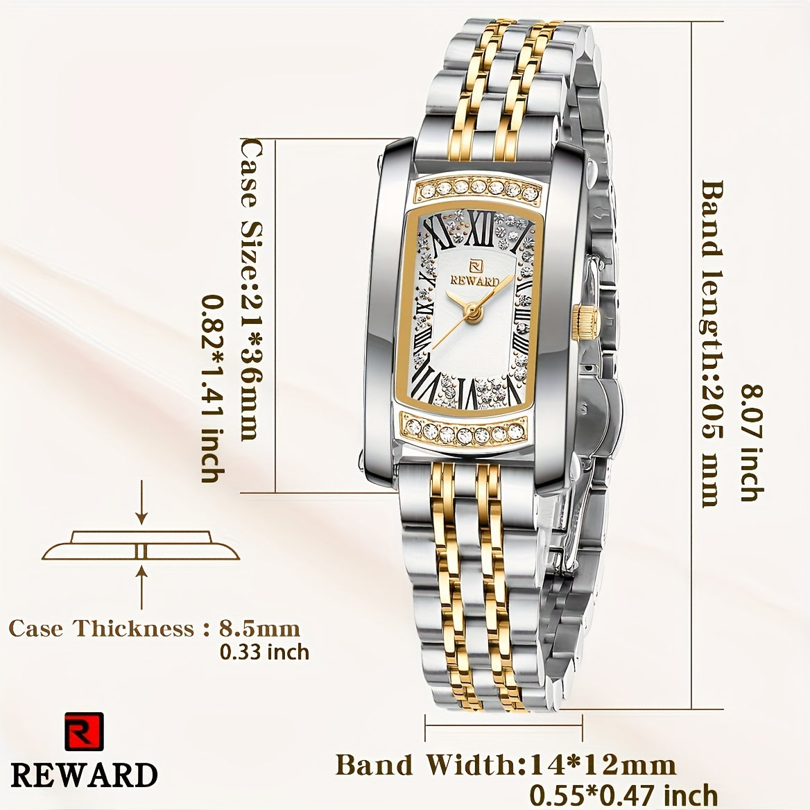 Verona Crystal Watch