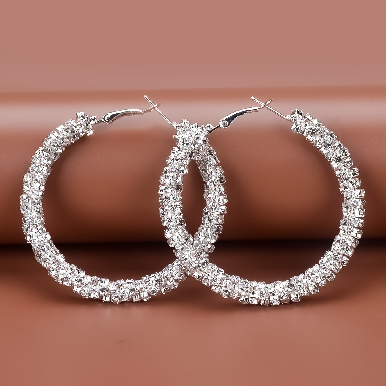Rhinestone Hoop Sparkle