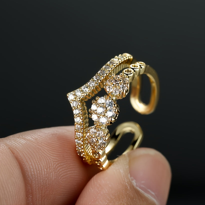Imperial Crown Ear Cuff