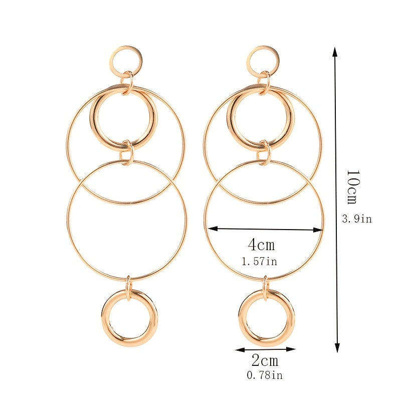 Roman Circles Earrings
