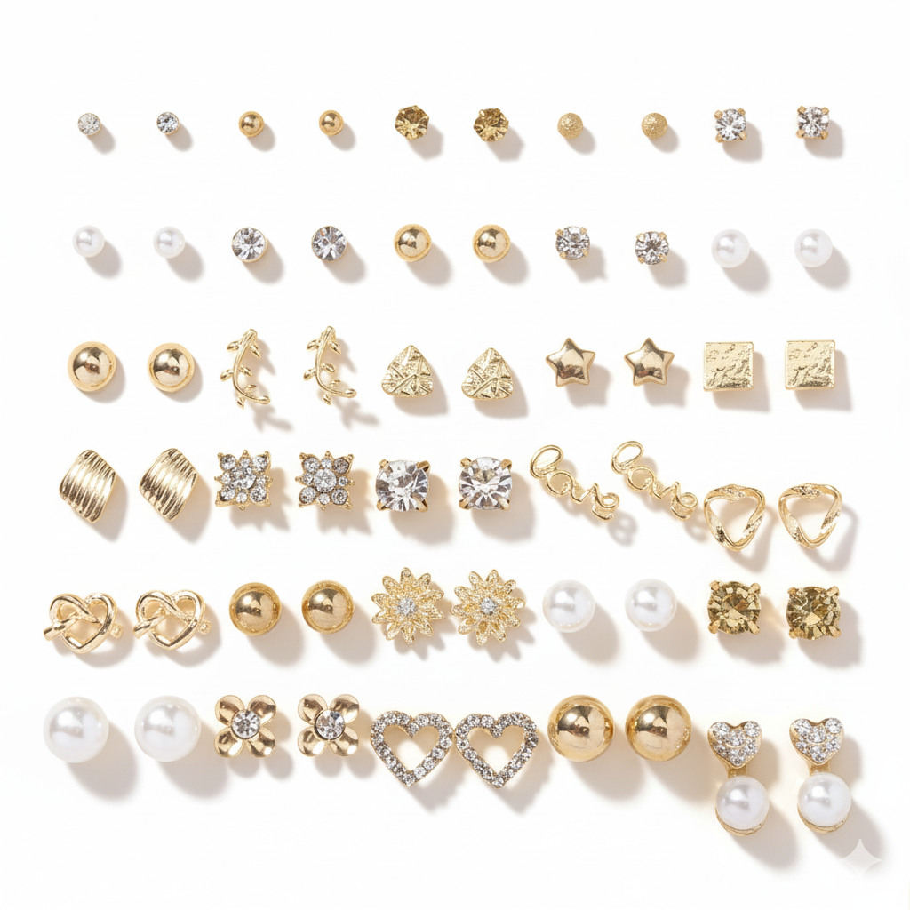 Rome's Treasure Studs Set