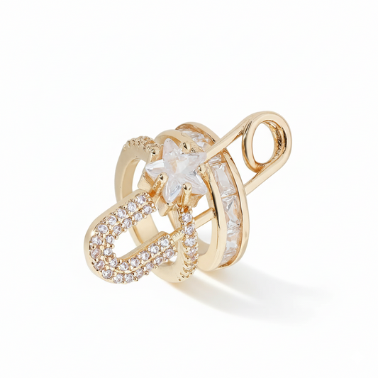Star Pin Ear Cuff