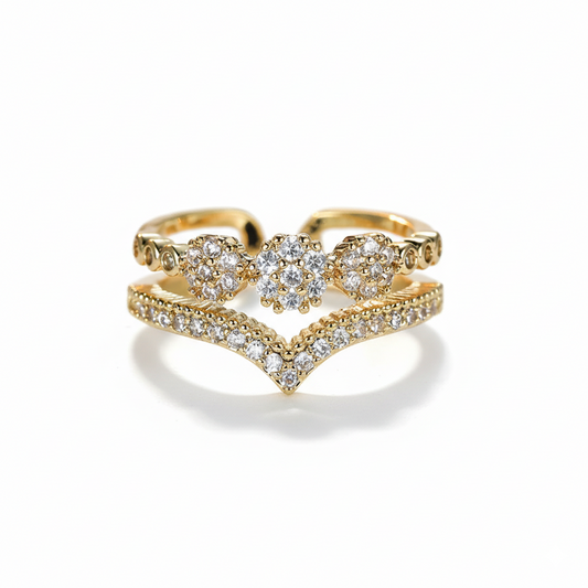 Imperial Crown Ear Cuff