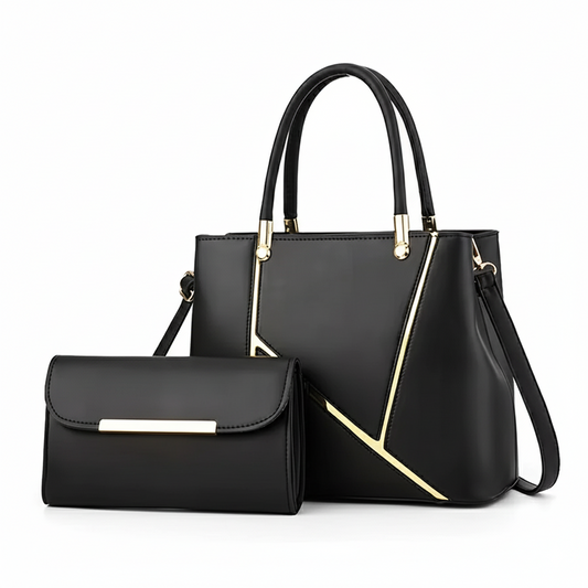 Crossbody Bag 2pcs Set Fashionable Handbag New Style Women's Shoulder Bag Small Wallet Carry-On Bag