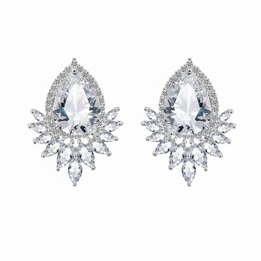 Regal Teardrop Earrings