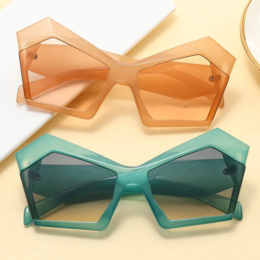 Polygon Cat Eye Shades