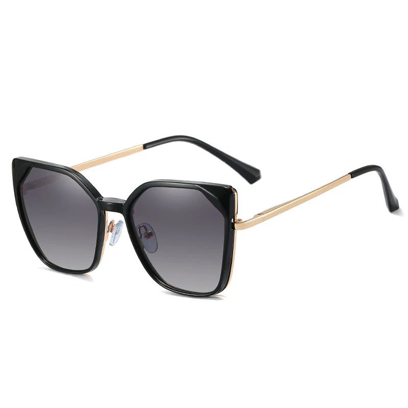 Women’s Luxe Cat Eye Prescription Sunglasses – Blue Light Blocking, Polarised Clip-On Frames with 100% UV Protection | Lightweight, Durable & Elegant