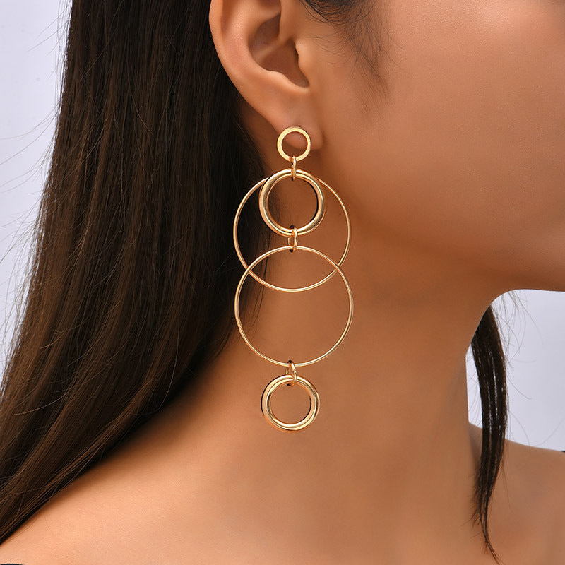 Roman Circles Earrings